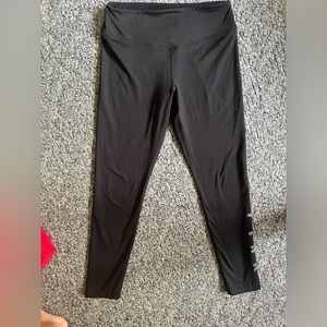 Pink/Victorias secret cozy fleece lined leggings